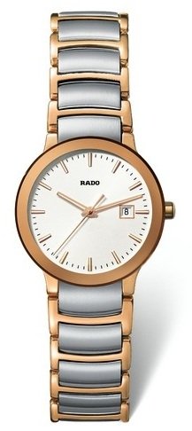 AAA 1:1 Replica Rado-Centrix Ladies Watches White Dial Quartz 28MM R30555103 Watch