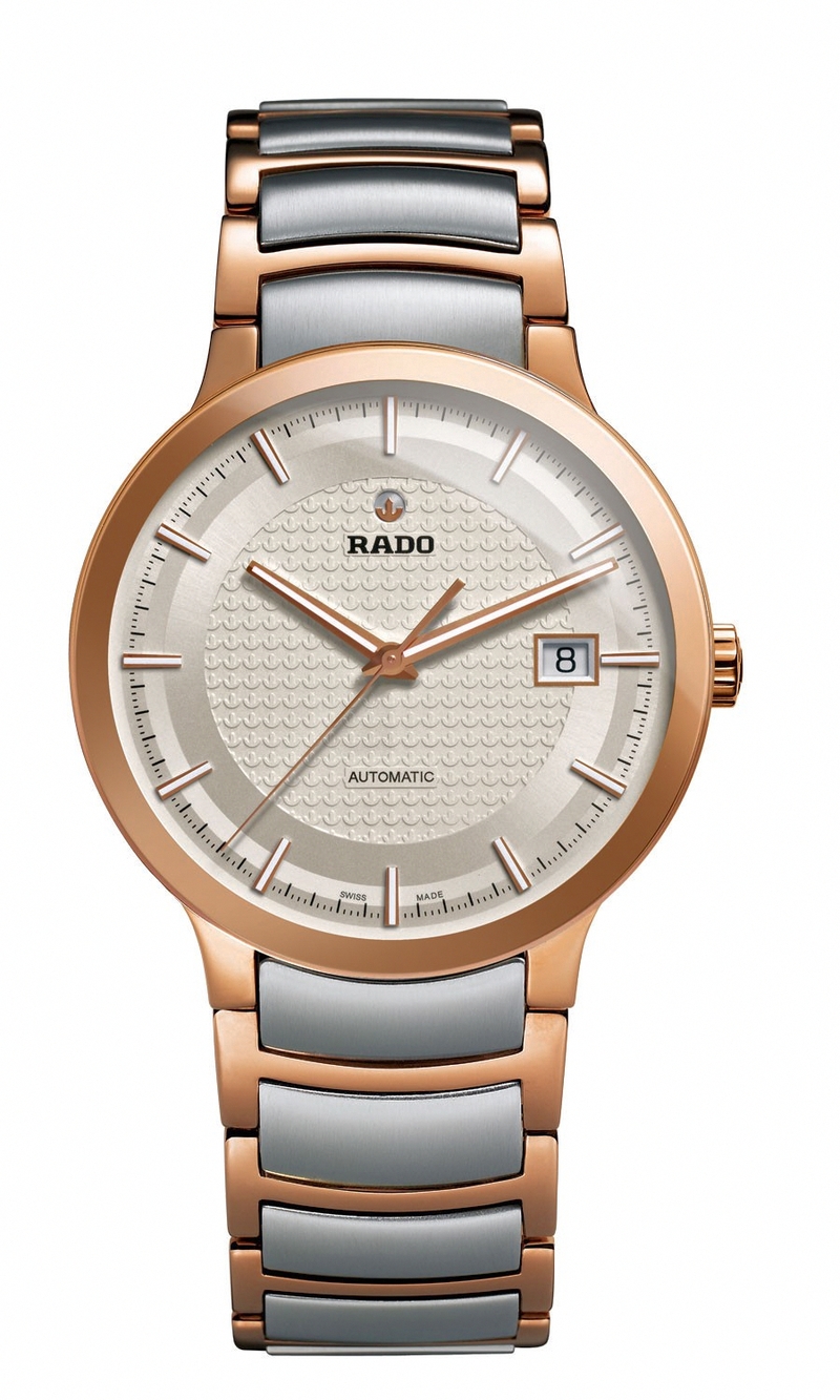 AAA 1:1 Replica Rado-Centrix Mens Watches White Dial Automatic 38MM R30953123 Watch