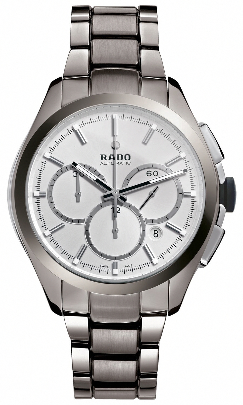 AAA 1:1 Replica Rado-Hyperchrome Mens Watches White Dial Automatic 45MM R32276102 Watch