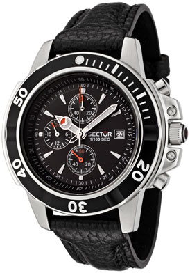 AAA 1:1 Replica Sector Mens Watches Black Dial Quartz 46MM R3251945225 Watch