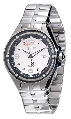 AAA 1:1 Replica Sector Mens Watches White Dial Quartz 42MM R3253412015 Watch