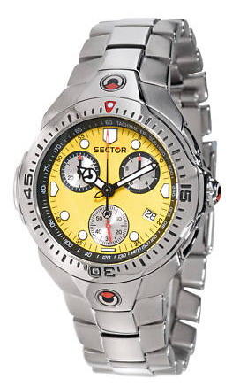 AAA 1:1 Replica Sector Mens Watches Yellow Dial Quartz 38MM R3253900075 Watch