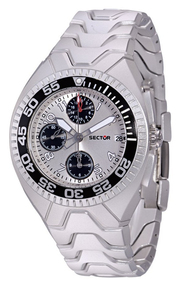AAA 1:1 Replica Sector Mens Watches Silver Dial Quartz 38MM R3253985135 Watch