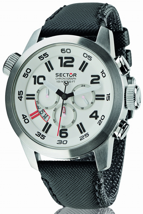 AAA 1:1 Replica Sector Mens Watches White Dial Quartz 48MM R3271702045 Watch