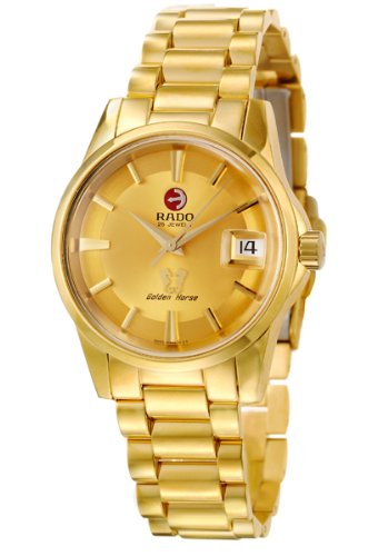 AAA 1:1 Replica Rado Mens Watches Gold Dial Automatic 35MM R84848253 Watch