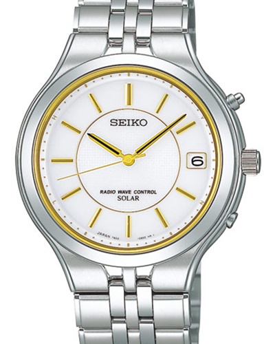 AAA 1:1 Replica Seiko-Japan-Domestic-Dolce-Exceline Mens Watches White Dial Solar 37MM SADZ021_japan Watch