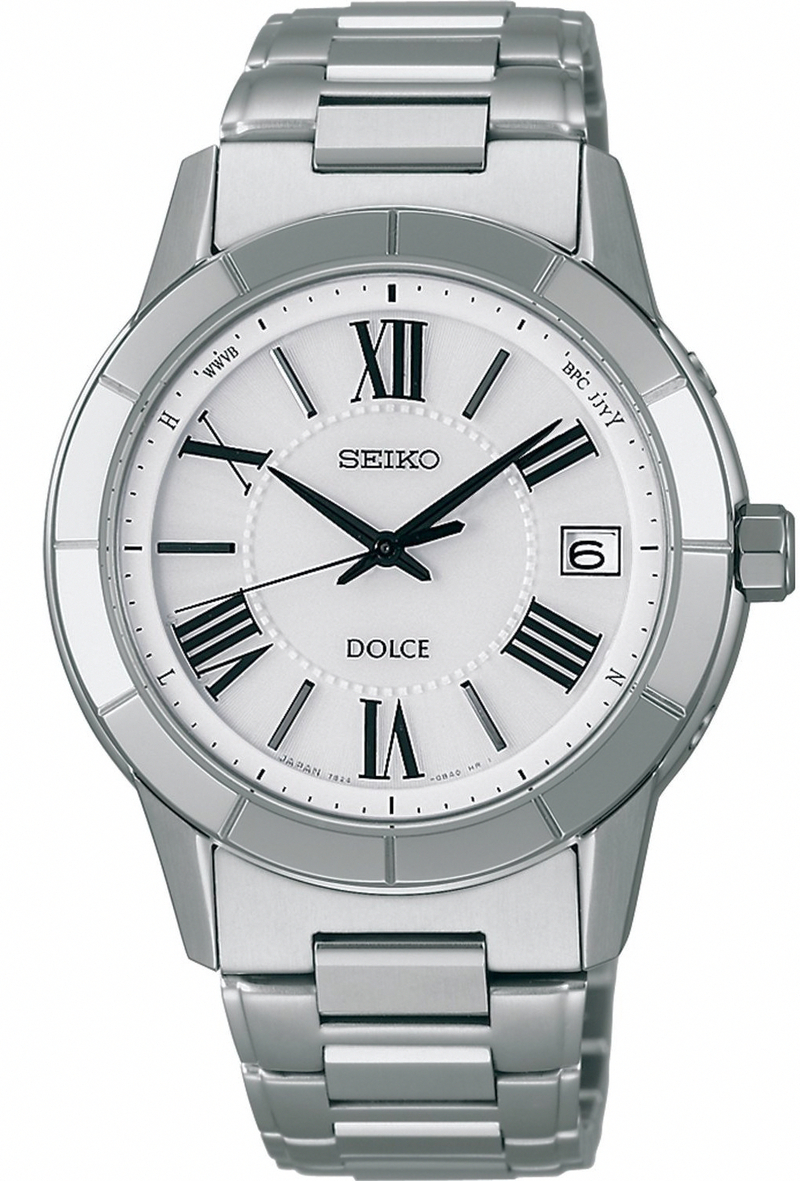 AAA 1:1 Replica Seiko-Japan-Domestic-Dolce-Exceline Mens Watches White Dial Solar 45MM SADZ109_japan Watch
