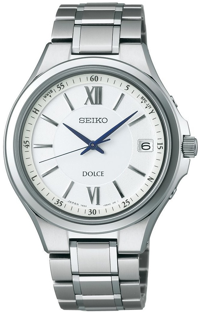 AAA 1:1 Replica Seiko-Japan-Domestic-Dolce-Exceline Mens Watches White Dial Solar 39MM SADZ133_japan Watch