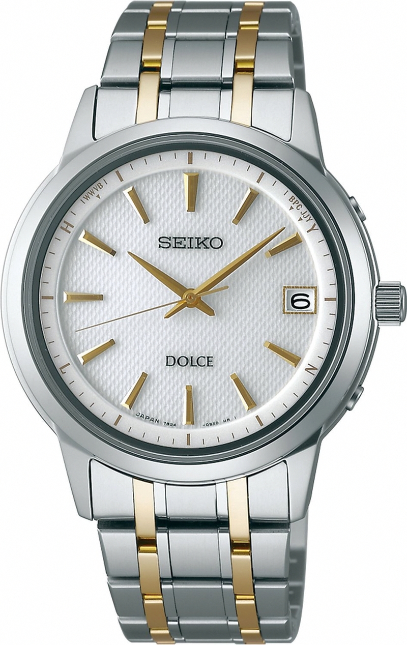 AAA 1:1 Replica Seiko-Japan-Domestic-Dolce-Exceline Mens Watches White Dial Solar 38.7MM SADZ165_japan Watch