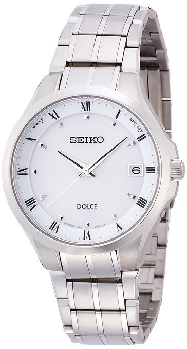 AAA 1:1 Replica Seiko-Japan-Domestic-Dolce-Exceline Mens Watches White Dial Solar 39.4MM SADZ171_japan Watch