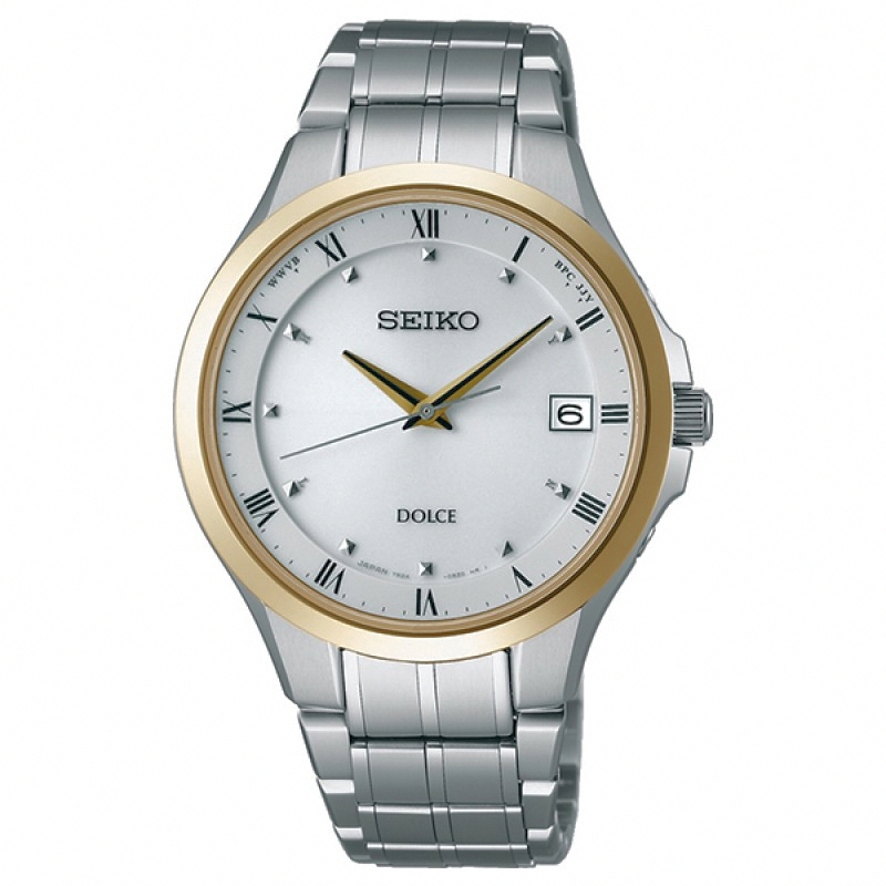 AAA 1:1 Replica Seiko-Japan-Domestic-Dolce-Exceline Mens Watches Silver Dial Solar 39.4MM SADZ172_japan Watch