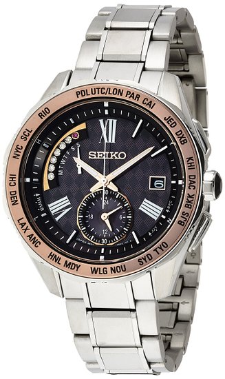 AAA 1:1 Replica Seiko-Japan-Domestic-Brightz Mens Watches Black Dial Solar 43.5MM SAGA188_japan Watch