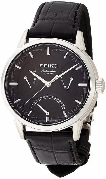 AAA 1:1 Replica Seiko-Japan-Domestic-Presage Mens Watches Black Dial Mechanical Self-winding 39.2MM SARD005_japan Watch
