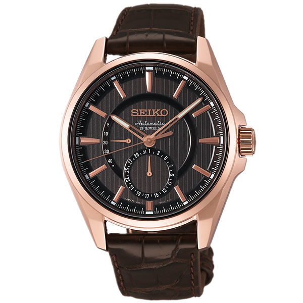 AAA 1:1 Replica Seiko-Japan-Domestic-Presage Mens Watches Brown Dial Mechanical Self-winding 39.5MM SARW010_japan Watch