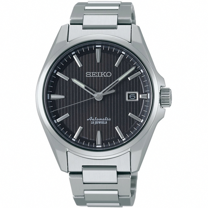 AAA 1:1 Replica Seiko-Japan-Domestic-Presage Mens Watches Black Dial Mechanical Self-winding 39.5MM SARX015_japan Watch