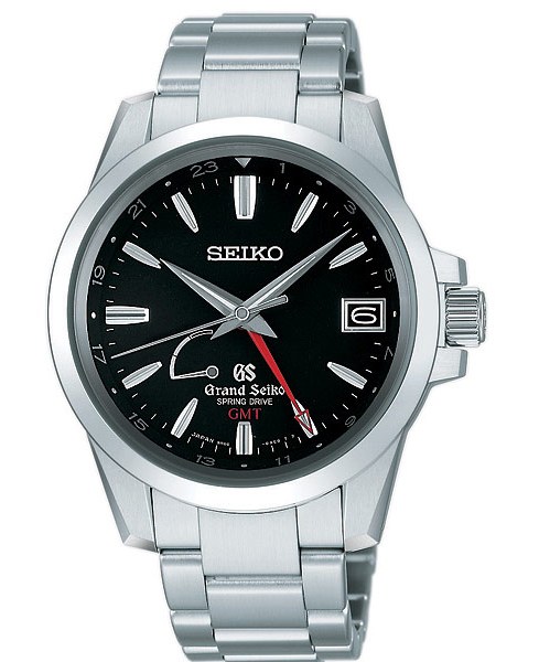 AAA 1:1 Replica Seiko-Japan-Domestic-Grand-Seiko Mens Watches Black Dial Spring Drive 39.4MM SBGE013_japan Watch