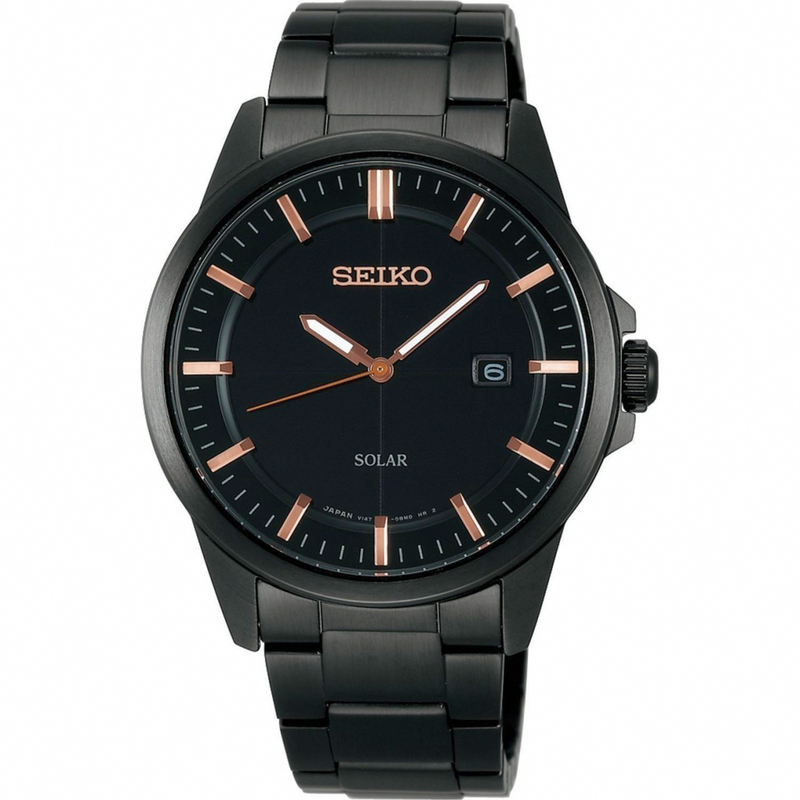 AAA 1:1 Replica Seiko-Japan-Domestic-Spirit Mens Watches Black Dial Solar 42MM SBPN079_japan Watch