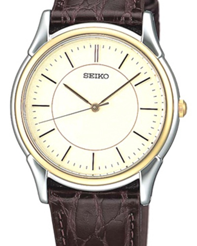 AAA 1:1 Replica Seiko-Japan-Domestic-Spirit Mens Watches Beige Dial Quartz 35MM SBTB002_japan Watch