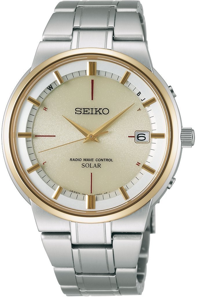 AAA 1:1 Replica Seiko-Japan-Domestic-Spirit Mens Watches Gold Dial Solar 40MM SBTM206_japan Watch
