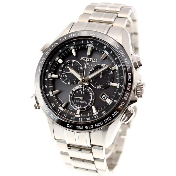 AAA 1:1 Replica Seiko-Japan-Domestic-Astron Mens Watches Black Dial Solar GPS 54.4 x 44.6MM SBXB003_japan Watch