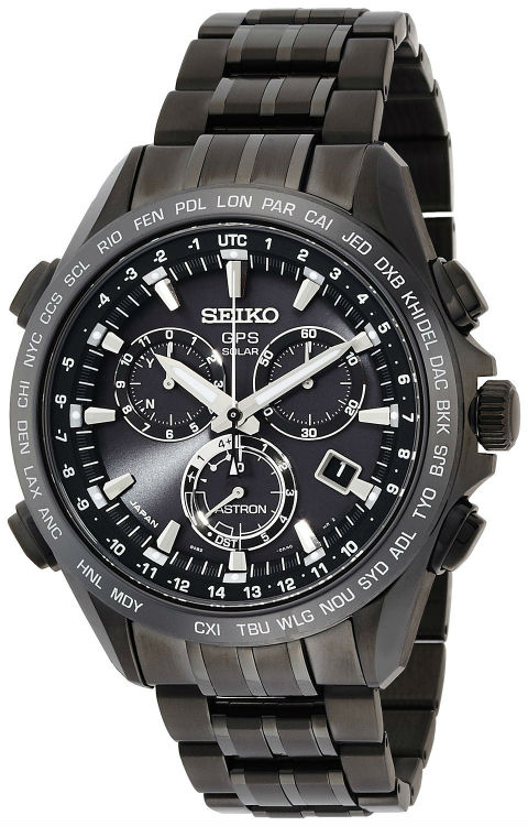 AAA 1:1 Replica Seiko-Japan-Domestic-Astron Mens Watches Black Dial Solar GPS 54.4 x 44.6MM SBXB009_japan Watch