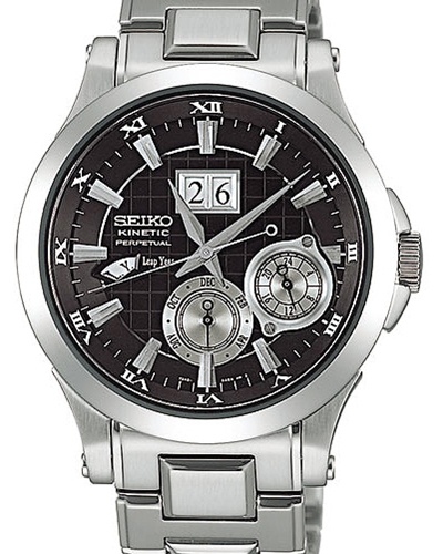 AAA 1:1 Replica Seiko-Japan-Domestic-International-Collection Mens Watches Black Dial Kinetic 40MM SCJV001_japan Watch