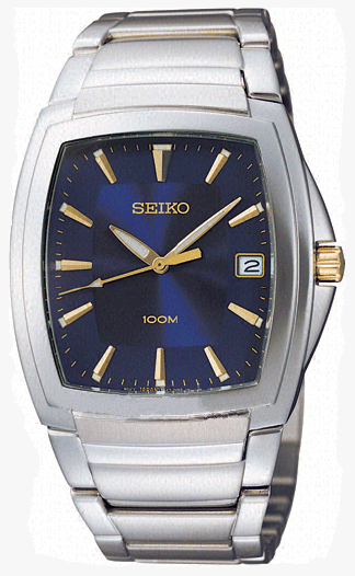 AAA 1:1 Replica Seiko-Stainless-Steel Mens Watches Blue Dial SGEC49P1 Watch