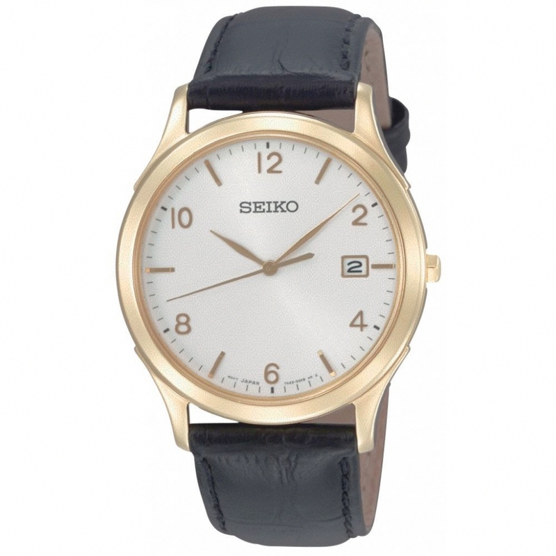 AAA 1:1 Replica Seiko Mens Watches White Dial Quartz 37MM SGEE10P1 Watch