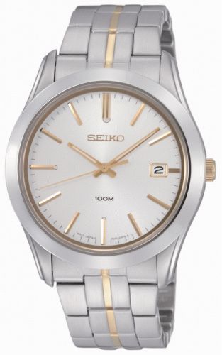 AAA 1:1 Replica Seiko Mens Watches Silver Dial Quartz 38MM SGEE45P1 Watch