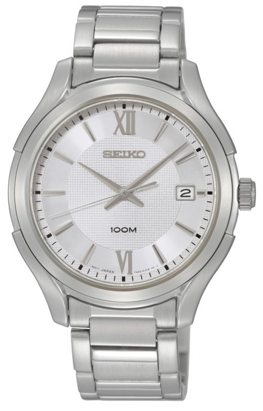AAA 1:1 Replica Seiko Mens Watches Silver Dial Quartz 38MM SGEF67P1 Watch