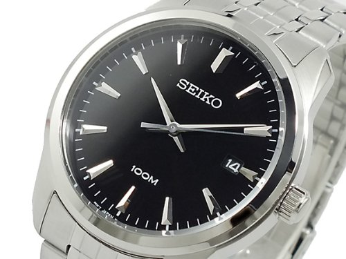 AAA 1:1 Replica Seiko Mens Watches Black Dial Quartz 42MM SGEG05P1 Watch