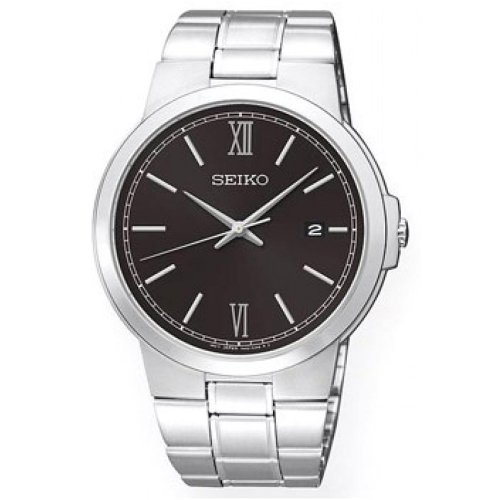 AAA 1:1 Replica Seiko-Usa Mens Watches Black Dial Quartz 40MM SGEG43 Watch