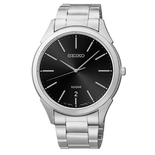 AAA 1:1 Replica Seiko Mens Watches Black Dial Quartz 40MM SGEG69P1 Watch