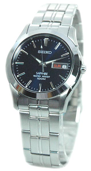 AAA 1:1 Replica Seiko-Quartz Mens Watches Blue Dial Quartz SGG717P1 Watch