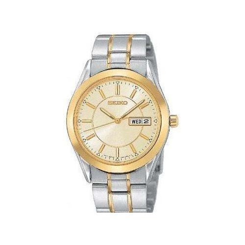 AAA 1:1 Replica Seiko-Usa Mens Watches Gold Dial Japanese Quartz 40MM SGGA02 Watch