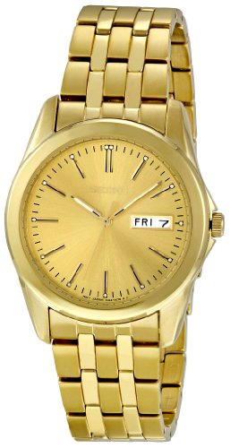 AAA 1:1 Replica Seiko Mens Watches Gold Dial Quartz 37MM SGGA48P1 Watch