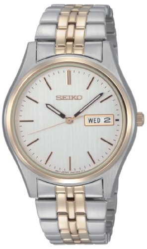 AAA 1:1 Replica Seiko-Usa Mens Watches Silver Dial Japanese Quartz 36.5MM SGGA52 Watch