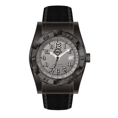 AAA 1:1 Replica Shield-Jarrod Mens Watches Gray Dial Swiss Quartz 44MM SH0403 Watch