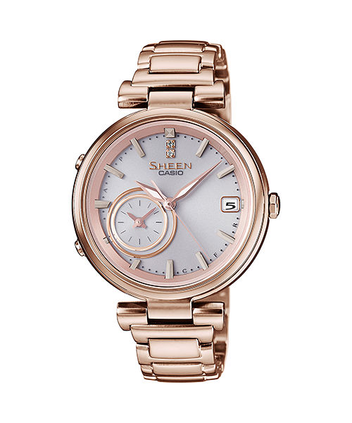 AAA 1:1 Replica Casio-Sheen Ladies Watches Dial Tough Solar 40.2 x 35MM SHB-100CG-4A Watch