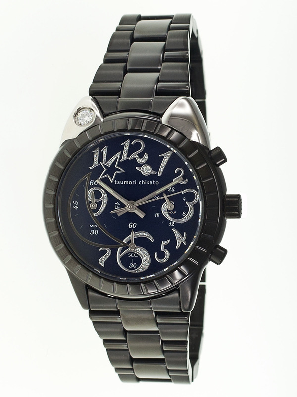 AAA 1:1 Replica Tsumori-Chisato-Big-Cat Ladies Watches Blue Dial Quartz 36MM SILCF008 Watch