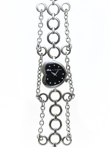 AAA 1:1 Replica Jill-Stuart Ladies Watches Black Dial Japanese Quartz 22MM SILDN003 Watch