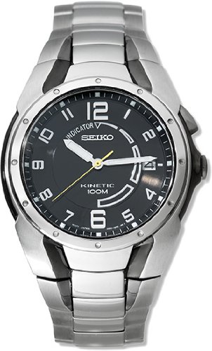 AAA 1:1 Replica Seiko-Usa Mens Watches Black Dial Automatic 40MM SKA237 Watch