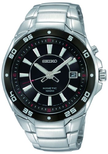 AAA 1:1 Replica Seiko-USA Mens Watches Black Dial Automatic self wind 40MM SKA433 Watch