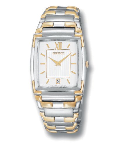 AAA 1:1 Replica Seiko-Usa Mens Watches White Dial Japanese quartz 29MM SKP250 Watch