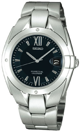 AAA 1:1 Replica Seiko-Usa Mens Watches Black Dial Japanese Quartz 41MM SLL003 Watch