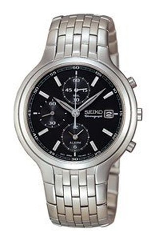 AAA 1:1 Replica Seiko-Usa Mens Watches Black Dial Quartz SNA315 Watch