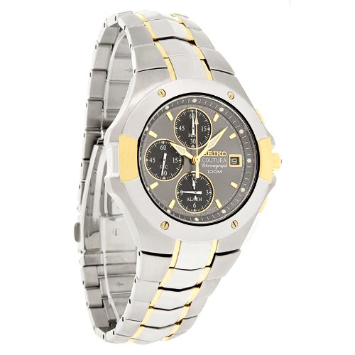 AAA 1:1 Replica Seiko-Usa Mens Watches Gray Dial Quartz 40MM SNA548 Watch