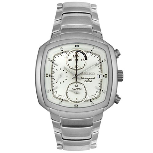 AAA 1:1 Replica Seiko Mens Watches White Dial Japanese quartz 39MM SNA635P1 Watch