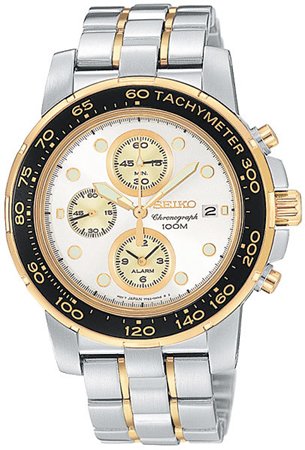 AAA 1:1 Replica Seiko-Usa Mens Watches White Dial Quartz 40.5MM SNAB62 Watch