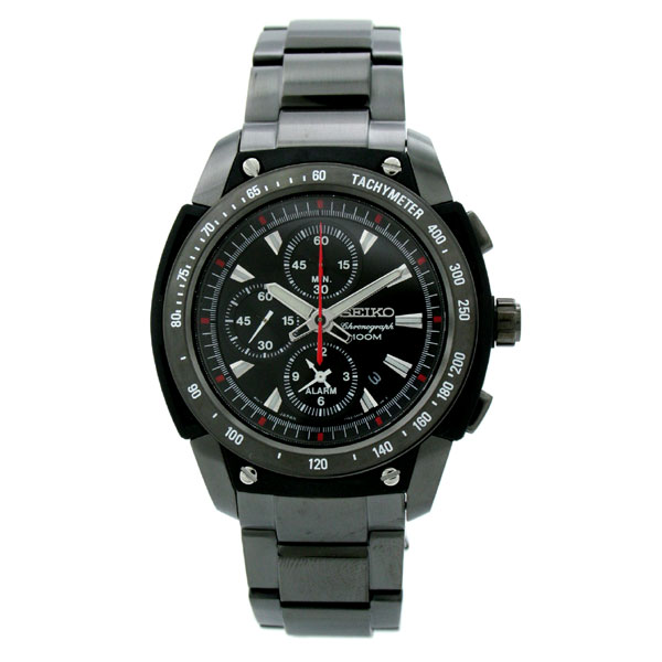 AAA 1:1 Replica Seiko Mens Watches Black Dial Quartz SNAD49P1 Watch